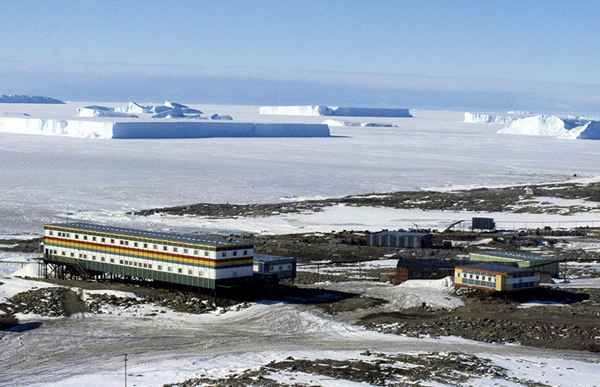 Станция Восток в Антарктиде и другие научные станции (Молодежная, Мирный)