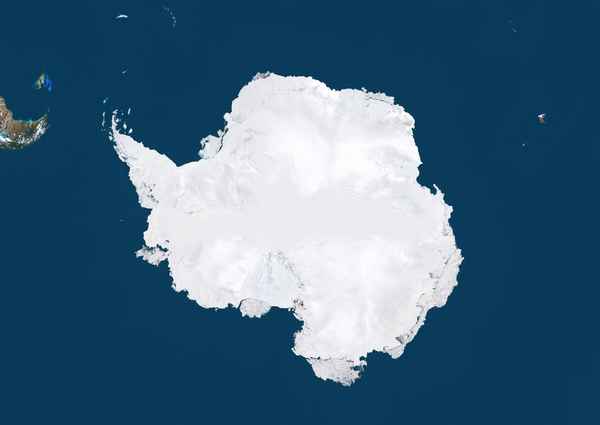 Материк Антарктида – самая высокая точка, западная и восточная части
