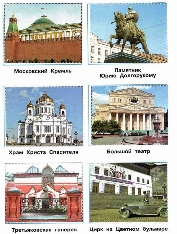 Путешествие по Москве (2 класс, окружающий мир)
