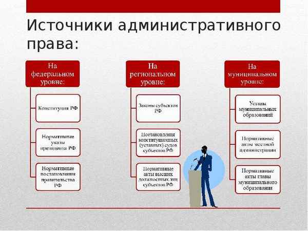 Источники административного права в РФ – виды и понятие