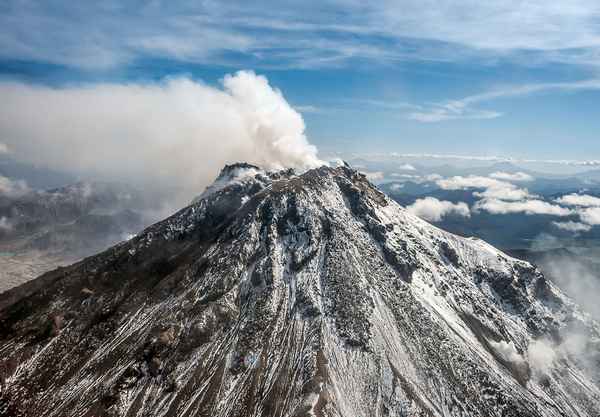 Вулканы Камчатки – самый высокий из действующих